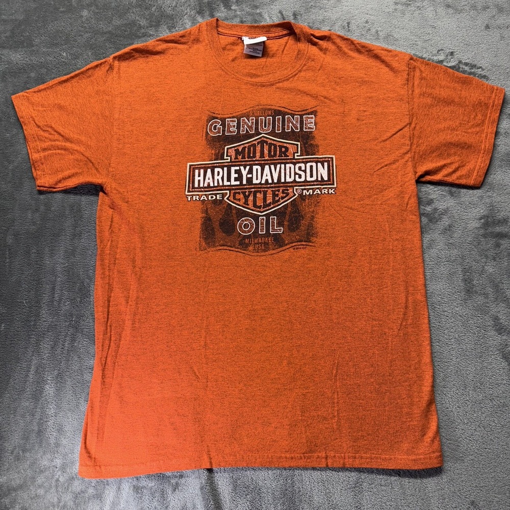 Harley Davidson T Shirt‎ Size Large Riders Birmingham AL  Double Sided